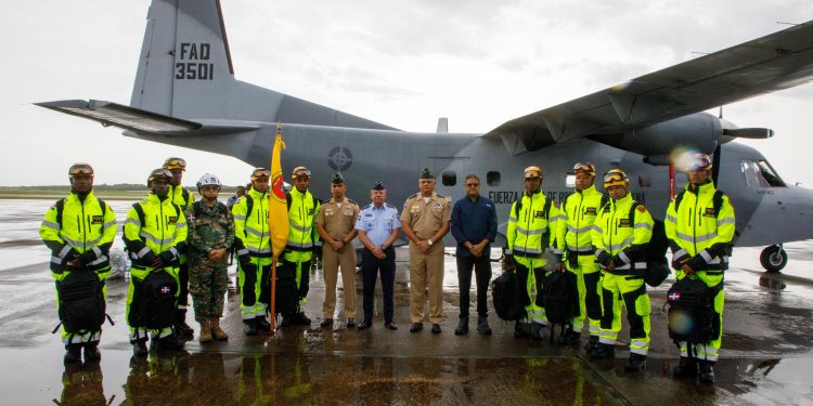 RD despliega equipo especializado de las Fuerzas Armadas hacia Venezuela