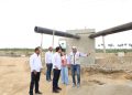 Wellington Arnaud supervisa alcantarillado sanitario de Mao, provincia Valverde, verificando avances en más de un 80%