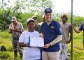 Escuela de Graduados de Doctrina Conjunta (EGDC) de la UNADE realiza exitosa jornada de reforestación en La Cumbre, municipio de Villa Altagracia