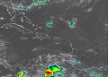 Indomet: Vaguada y onda tropical provocarán aguaceros, tormentas eléctricas y ráfagas de viento este martes