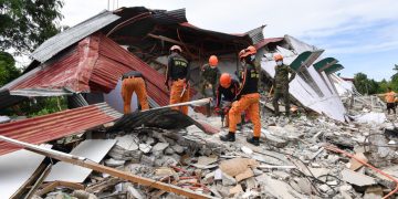 Filipinas eleva a 45 los muertos y a 17 los desaparecidos por el terremoto