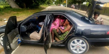 Ejército intercepta vehículo utilizado para el transporte ilegal de 14 extranjeros en Guayubín