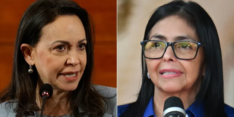 Gobierno de Venezuela dice no está planteada una negociación con María Corina Machado
