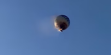 Ocho muertos tras incendio en globo aerostático en Brasil