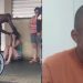 Hombre consuela a su esposa tras asesinar a su suegra en Brasil
