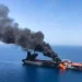 Irán dice que dos petroleros explotaron en el estrecho de Ormuz el domingo por la noche