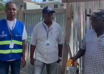 ASDN inicia trabajos de remozamiento y reconstrucción de parque Buena Vista Primera