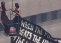 Identifican a pareja que escaló el Empire State y se comprometieron