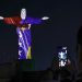 El Cristo de Río de Janeiro rinde homenaje a las víctimas de los terremotos en Venezuela