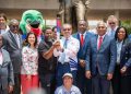 UASD recibe la antorcha de los XXV Juegos Centroamericanos y del Caribe y reafirma su respaldo al deporte nacional