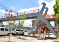 Habilitan puente peatonal en la avenida Ortega y Gasset