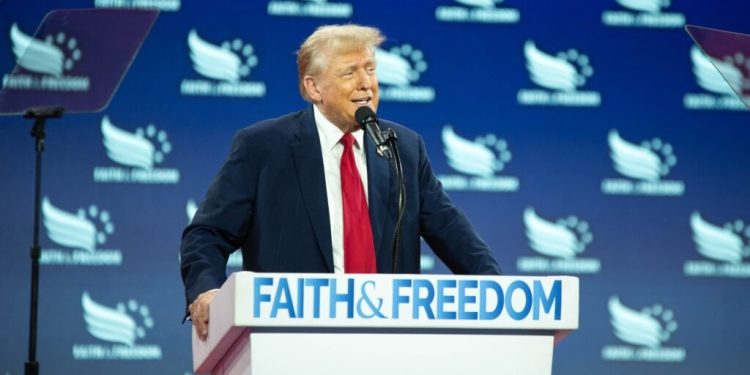 Soraya Aquino participa en el Road to Majority junto al presidente Donald Trump y líderes políticos y de fe en Washington D.C.