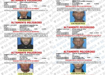 PN activa búsqueda de 8 prófugos requeridos por distintos casos de rapto