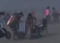 Tormenta de arena provoca pánico en la playa de Coney Island, Nueva York