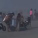 Tormenta de arena provoca pánico en la playa de Coney Island, Nueva York