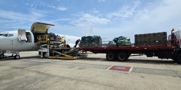 Sky High Dominicana apoya operación humanitaria de la Barbados Defence Force hacia Venezuela