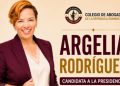 Argelia Rodríguez presenta candidatura a la presidencia de la seccional provincia Santo Domingo del CARD