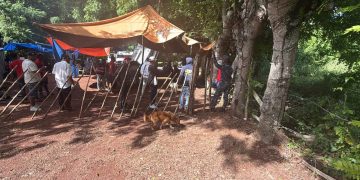 Impiden acceso a propietarios de terrenos donde se proyecta construir planta recicladora en Los Aguacates, La Cuaba