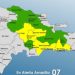 COE coloca 7 demarcaciones en alerta amarilla y 8 en verde por vaguada y onda tropical