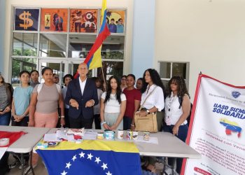 Docente y estudiantes de la UASD llaman a la solidaridad con el pueblo venezolano