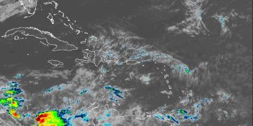 Indomet pronostica aguaceros, tormentas eléctricas y ráfagas de viento en varias provincias por incidencia de vaguada