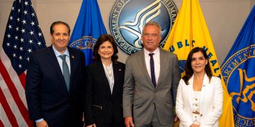 Vicepresidenta Peña y ministro Atallah fortalecen cooperación sanitaria con EE.UU. durante reunión con el secretario Robert F. Kennedy Jr.