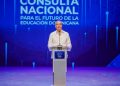 Presidente Abinader recibe informe de la Consulta Nacional sobre el Futuro de la Educación con aportes de más de 7,000 participantes
