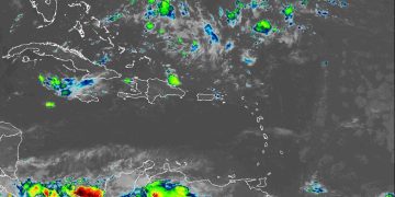 Indomet: Vaguada continuará generando aguaceros en varias provincias la tarde de este jueves