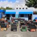 Operativo del DINTEL en Capotillo deja drogas, 46 tragamonedas y más de mil tarjetas presuntamente destinadas a clonación