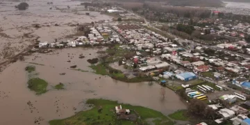 Temporal en Chile deja un fallecido, miles de damnificados