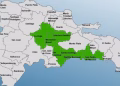COE mantiene 06 provincias y el Distrito Nacional en alerta verde