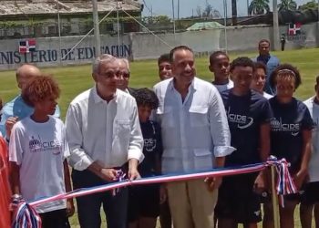 Abinader inaugura obras deportivas con inversión de RD$38 millones
