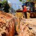 Fellito Suberví inspecciona obras en las “villas” y pide paciencia a comerciantes y residentes