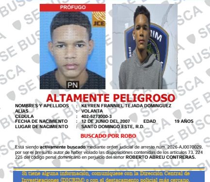 DICRIM captura a dos presuntos integrantes de banda vinculada a múltiples robos y asaltos en SDE