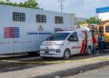 Hallan cuerpo en estado de descomposición dentro de camión de Migración