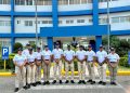 Dirección de Policía Comunitaria participa en foro comunitario, entorno limpio, ambiente saludable