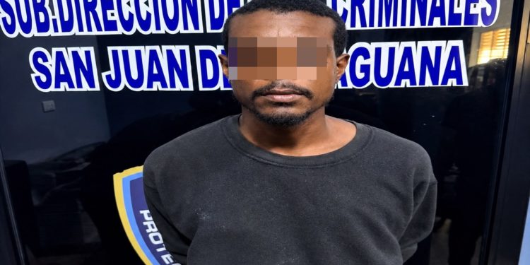 Policía Nacional apresa a presunto implicado en robo a vivienda en San Juan de la Maguana