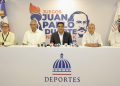 Ministro Kelvin Cruz anuncia los Juegos Juan Pablo Duarte NY 2026