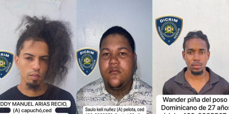 Apresan 3 presuntos implicados en muerte de dirigente comunitario en Los Alcarrizos