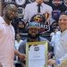 Chimbala y Martínez Brito son reconocidos en histórica inauguración del primer Torneo de Baloncesto Superior de Peravia