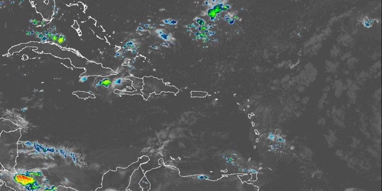 Indomet prevé chubascos, aguaceros locales y posibles tronadas este viernes
