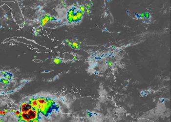 Indomet pronostica aguaceros, tormentas eléctricas y ráfagas de viento la tarde de este lunes por onda tropical y vaguada