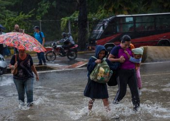 Lluvias en Venezuela dejan seis desaparecidos y decenas de viviendas afectadas
