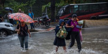 Lluvias en Venezuela dejan seis desaparecidos y decenas de viviendas afectadas