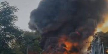 Incendio de gran magnitud afecta vertedero de Cancino Segundo; investigan origen del fuego