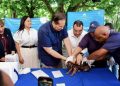 Salud Pública vacuna 115 perros y gatos contra la rabia en Ciudad Juan Bosch