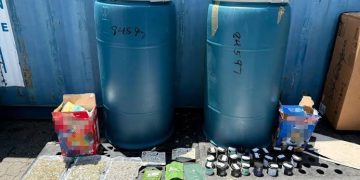 DNCD incauta marihuana y 23 envases con droga en puerto de Haina
