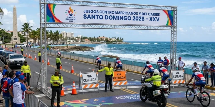 Malecón SD cerrará por competencia de marcha de los Juegos Centroamericanos