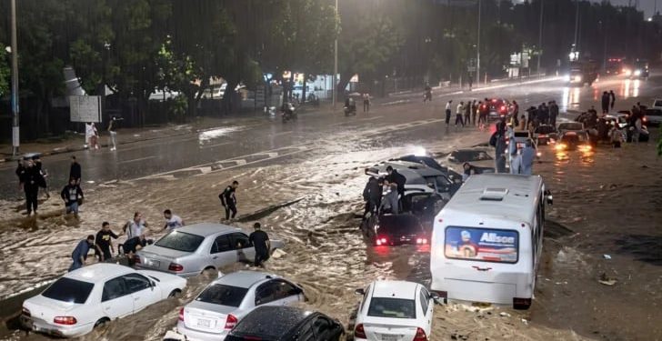 Fuertes lluvias en Venezuela causan estragos en varias partes de Caracas