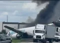 Investigan qué falló tras accidente de avión de carga en Miami que dejó al menos 5 muertos